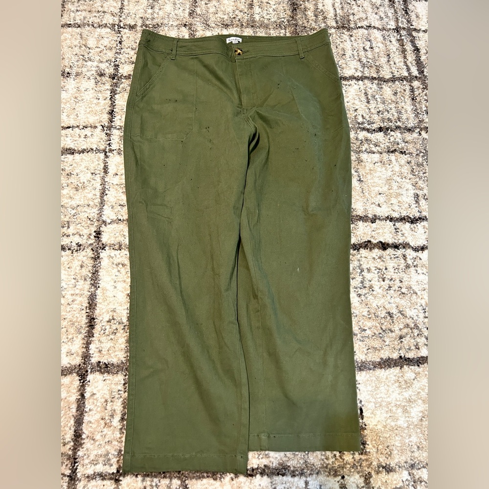 Green jeans